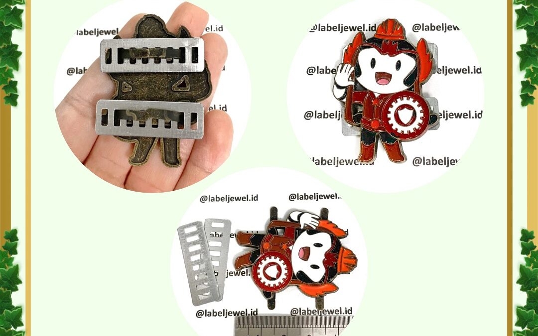 Pengait Label U Leg Back With Backplate