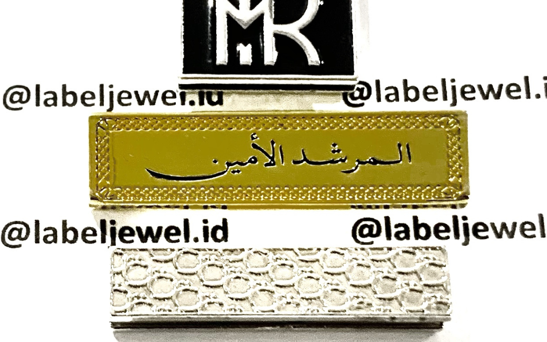 Label Plat Sudut
